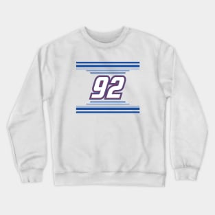 Josh Bilicki #92 2024 NASCAR Design Crewneck Sweatshirt